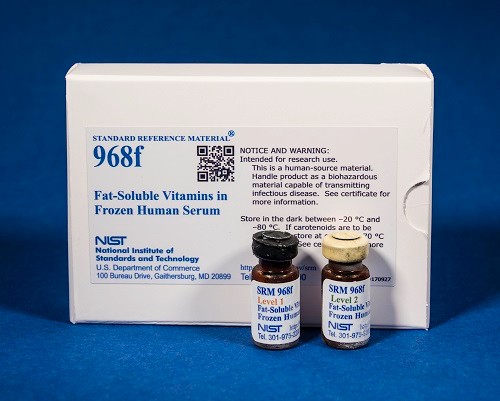 SRM 968f   人血清中脂溶性維生素標準品