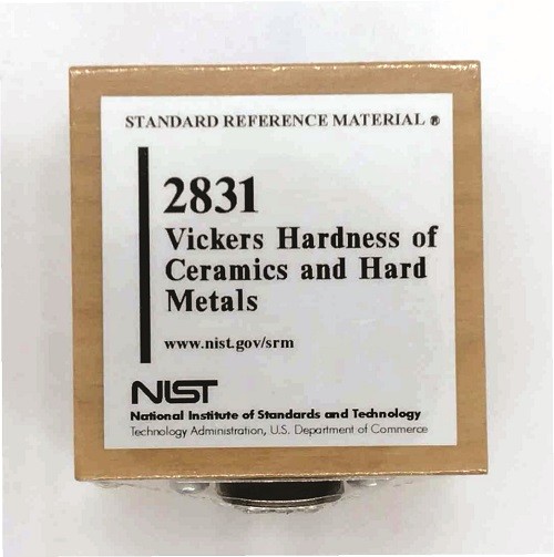 SRM 2831 陶瓷和硬質合金的維氏硬度標準品