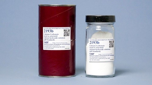 SRM 2193b  碳酸鈣pH標(biāo)準(zhǔn)(用作飽和氫氧化鈣溶液)(pH標(biāo)準(zhǔn))