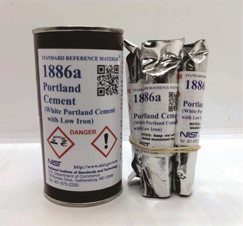 SRM 1886a  硅酸鹽水泥標準品(含低鐵的白硅酸鹽水泥)