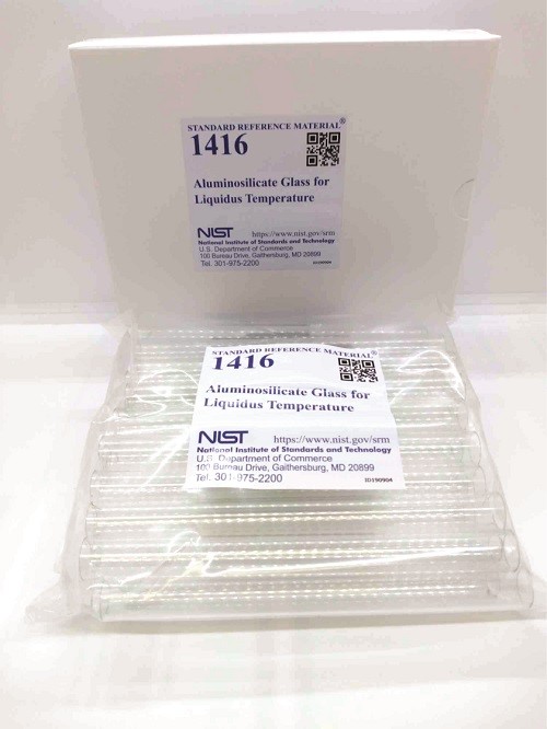 SRM 1416 液相線溫度用硅酸鋁玻璃標準品