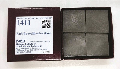 SRM 1411  軟硼硅酸鹽玻璃標準品